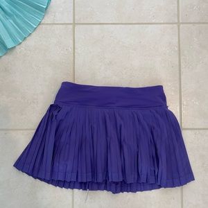 Purple tennis skirt lulu lemon